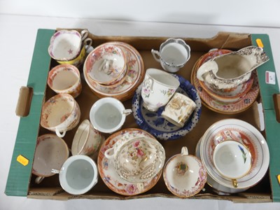 Lot 67 - A collection of Victorian and later ceramics,...