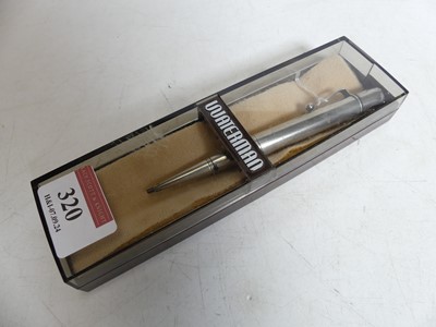 Lot 320 - A Waterman's silver propelling pencil, boxed