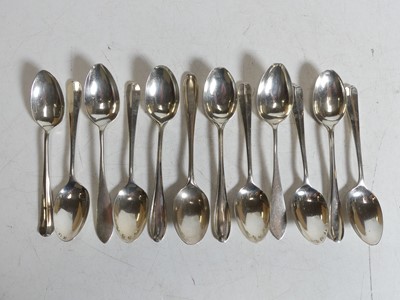 Lot 336 - A collection of twelve various silver...