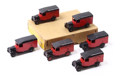 Lot 1362 - Dinky Toys Trade Box of 34B Royal Mail Vans,...