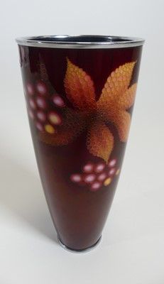 Lot 189 - A Japanese 20th century cloisonne enamel vase...