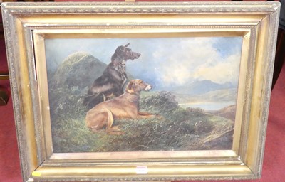 Lot 1029 - After John Sargent Noble - Dogs in a North...