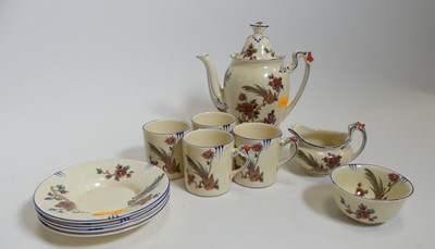 Lot 219 - A Royal Venton Ware floral decorated porcelain...