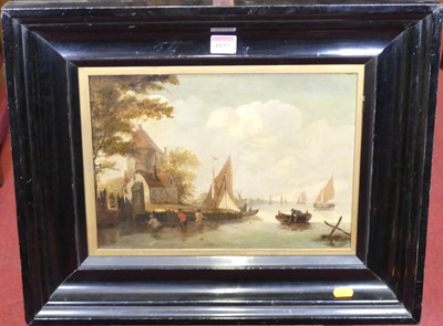 Lot 1037 - After Jan Jozefsz Van Goyen - A coastal scene...