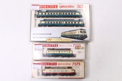 Lot 856 - Three N gauge continental locos, to include a...