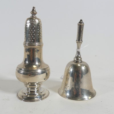 Lot 263 - A Victorian silver bell, Holland Aldwinckle &...