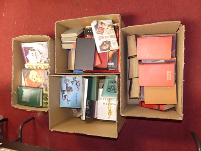 Lot 669 - Four boxes of various books, mainly literature