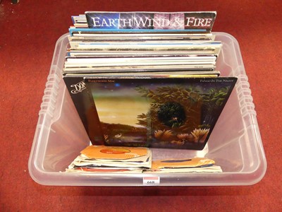 Lot 668 - A collection of LPs and singles, to include...