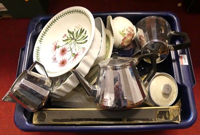 Lot 646 - Miscellaneous items to include ceramics and...