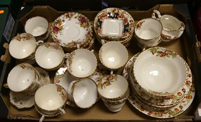 Lot 639 - A collection of various tea wares to include...