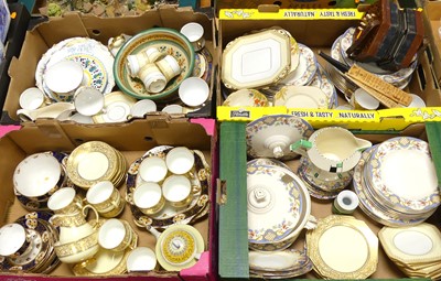 Lot 638 - Four boxes of miscellaneous ceramics to...