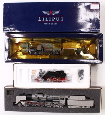 Lot 787 - Three H0 gauge German Liliput Bachmann locos,...