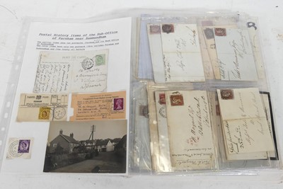 Lot 541 - A collection of postal history, to include...