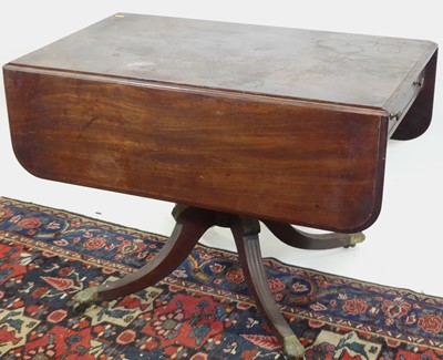 Lot 1272 - 19th century furniture to include; a mahogany...