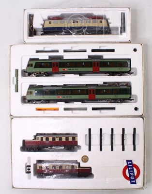 Lot 785 - Three HO Scale Liliput Bachmann locos to...