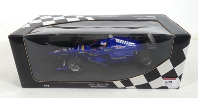 Lot 600 - A Minichamps 1:18 scale model of Alain Pross...