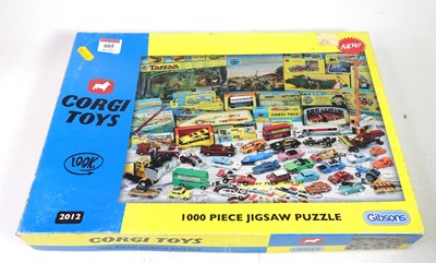 Lot 605 - A Gibsons for Corgi Toys 1000 piece jigsaw...