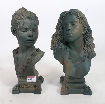 Lot 608 - A Clarecraft Myths & Maidens composite bust of...