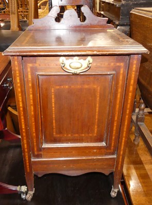 Lot 1308 - Occasional furniture to include; an Edwardian...