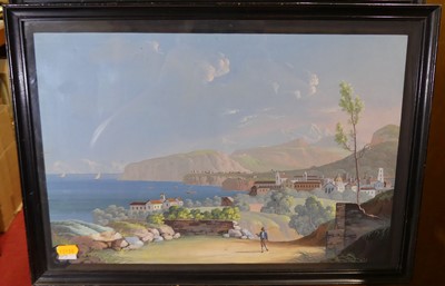 Lot 1118 - 20th century Italian school - pair costal...