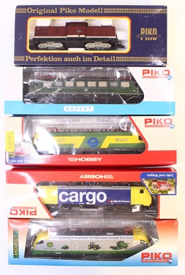 Lot 799 - Five Piko HO gauge locos including a BR 150 in...