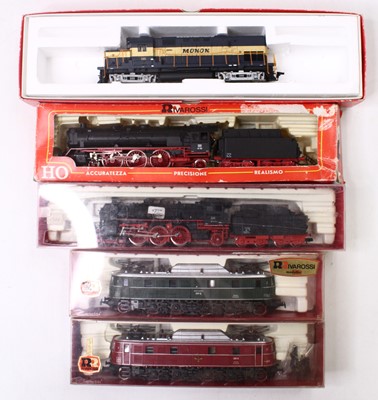 Lot 831 - Five Rivarossi HO gauge locos to include a BR...