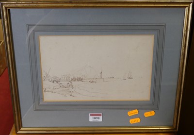 Lot 1098 - James Wilson Carmichael (1799-1868) - Coastal...