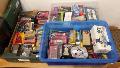 Lot 1501 - Three trays containing modern issue diecasts...