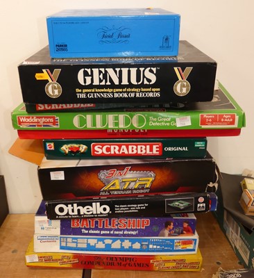 Lot 1508 - A quantity of various table board games, to...