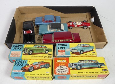 Lot 1509 - A Corgi Toys group of four boxed diecast...