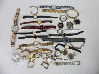 Lot 465 - A collection of various fashion wristwatches