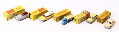 Lot 1401 - Dinky Toys group of 5 mostly playworn to...