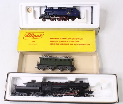 Lot 789 - Three Liliput Bachmann HO gauge locos,...