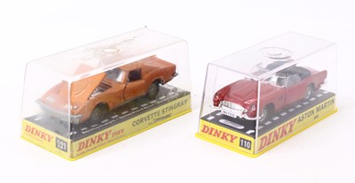 Lot 1397 - Dinky Toys plastic cased group of 2 to include...