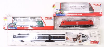 Lot 801 - Three Piko HO gauge locos to include a 2-car...