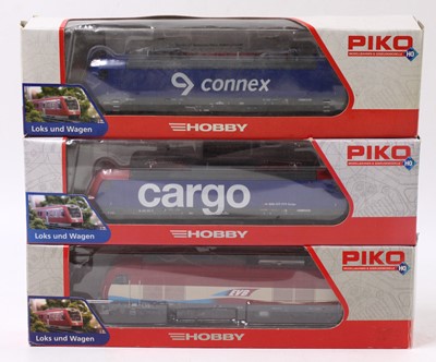 Lot 800 - Three Piko HO gauge locos, including an EVB EP...