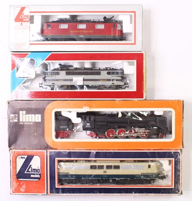 Lot 829 - Four Lima HO gauge locos, including a...