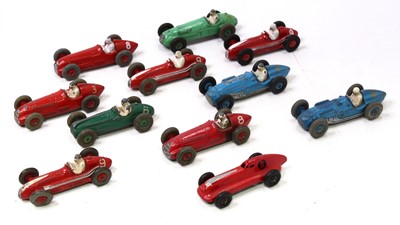 Lot 1425 - Dinky Toys group of 11 Loose and playworn...