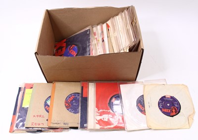 Lot 592 - A collection of 7" Marc on Wax EMI T-Rex and...