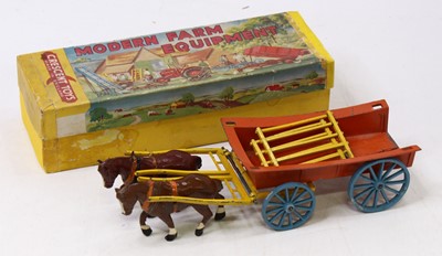 Lot 2061 - Crescent Toys Modern Farm equipment No.1819 a...