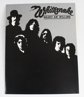 Lot 736 - Whitesnake, a collection of four concert /...