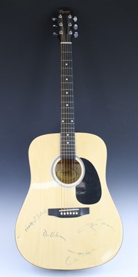 Lot 638 - A Fender Squier acoustic guitar model no....