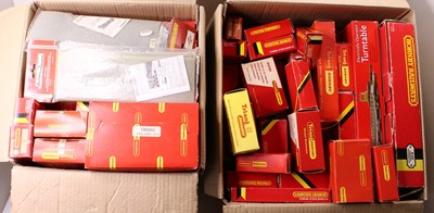 Lot 659 - Two large boxes containing Triang and Hornby...