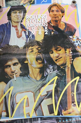 Lot 773 - The Rolling Stones, a 1982 European tour...