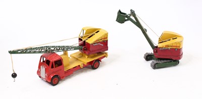 Lot 1623 - Benbros Qualitoys group of 2 to construction...