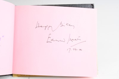 Lot 789 - An early 21st century autograph album...