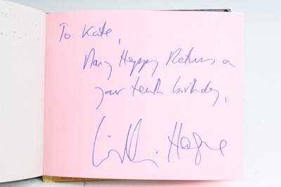 Lot 789 - An early 21st century autograph album...