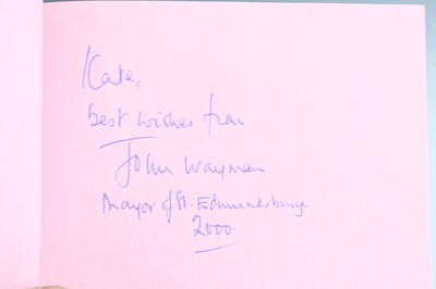 Lot 789 - An early 21st century autograph album...