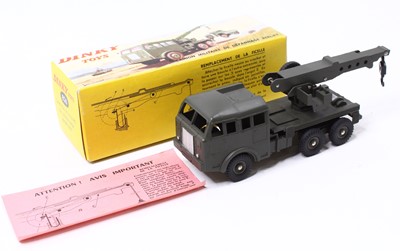 Lot 1317 - French Dinky Toys No. 826 Berliet Military...