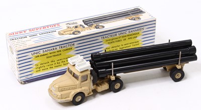 Lot 1260 - French Dinky Toys No. 893 Unic Sahara Pipe...